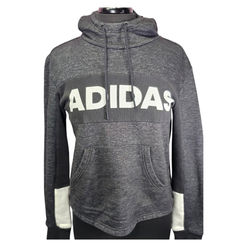 NWOT Adidas cropped‎ pullover hoodie